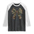 Camo Coquette Bow Raglan Shirt Camouflage Old Hunting Women Girl TS10 Black White Print Your Wear