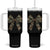 Camo Coquette Bow Tumbler With Handle Camouflage Old Hunting Women Girl TS10 One Size: 40 oz Black Print Your Wear