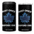 Canada Hockey 4 in 1 Can Cooler Tumbler Toronto Just Once Before I Die Vintage Canadian Maple Leafs TS10 One Size: 16 oz Black Print Your Wear