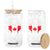 Canada is Not For Sale Glass Can Proudly Canadian Independence Flag EST. 1867 TS10 Black Print Your Wear