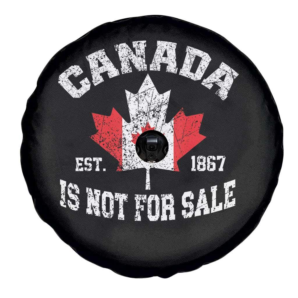 Canada is Not For Sale Spare Tire Cover Proudly Canadian Independence Flag EST. 1867 TS10 Print Your Wear
