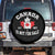 Canada is Not For Sale Spare Tire Cover Proudly Canadian Independence Flag EST. 1867 TS10 No hole Black Print Your Wear