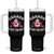 Canada is Not For Sale Tumbler With Handle Proudly Canadian Independence Flag EST. 1867 TS10 One Size: 40 oz Black Print Your Wear