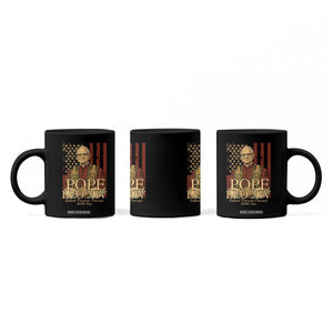 Cardinal Pope Leo XIV Coffee Mug 267th Robert Francis Prevost American Flag TS11 Print Your Wear