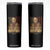 Cardinal Pope Leo XIV Skinny Tumbler 267th Robert Francis Prevost American Flag TS11 Black Print Your Wear