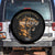 Cardinal Pope Leo XIV Spare Tire Cover Nos Multi In Illo Uno Unum 267th Pope From Chicago Tiger TS11 No hole Black Print Your Wear