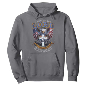 Christian Soldier Hoodie Army Of The Lord Thou Therefore Endure Hardness As A Good Soldier TS11 Charcoal Print Your Wear