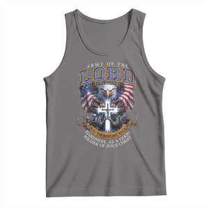 Christian Soldier Tank Top Army Of The Lord Thou Therefore Endure Hardness As A Good Soldier TS11 Deep Heather Print Your Wear
