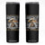 Christian Veteran Skinny Tumbler Only God Can Decide If Terrorists Are Right Or Wrong Us Veteran TS11 Black Print Your Wear