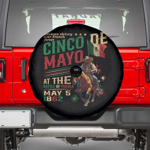 Cinco De Mayo Celebrate The Battle Of Puebla Mexico Spare Tire Cover TS11 Black Print Your Wear