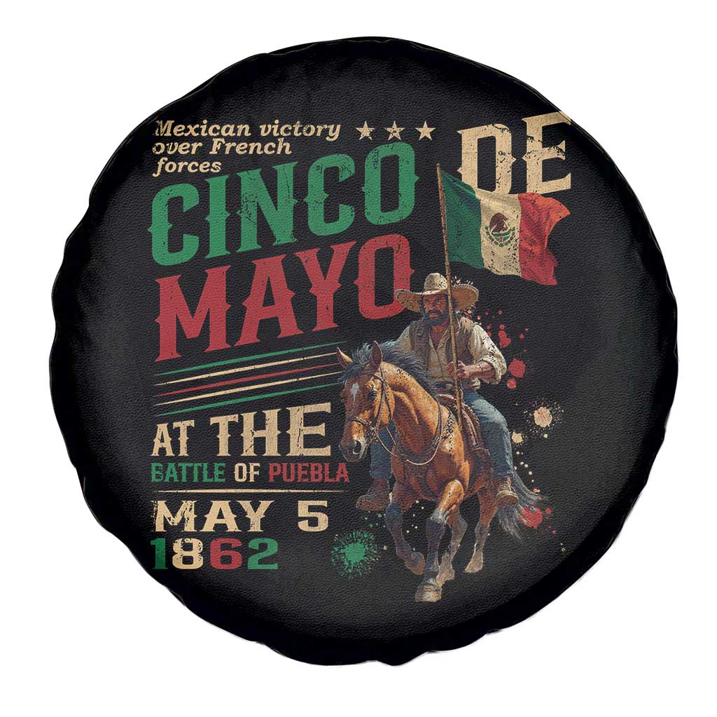 Cinco De Mayo Celebrate The Battle Of Puebla Mexico Spare Tire Cover TS11 Print Your Wear