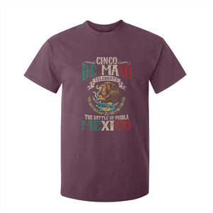 Cinco De Mayo Celebrate The Battle Of Puebla Mexico T Shirt For Kid Vintage Mexican Flag TS11 Maroon Print Your Wear