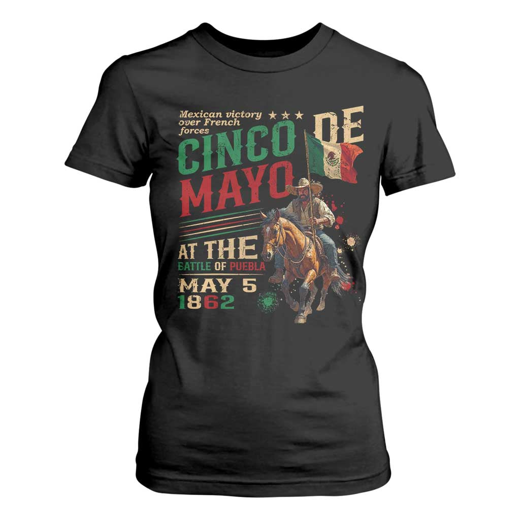 Cinco De Mayo Celebrate The Battle Of Puebla Mexico T Shirt For Women TS11 Black Print Your Wear