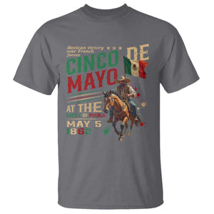 Cinco De Mayo Celebrate The Battle Of Puebla Mexico T Shirt TS11 Charcoal Print Your Wear