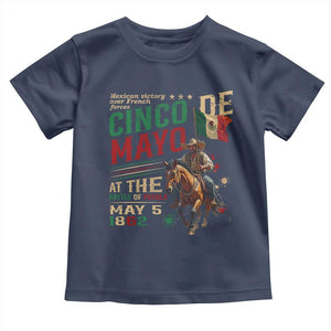 Cinco De Mayo Celebrate The Battle Of Puebla Mexico Toddler T Shirt TS11 Navy Print Your Wear