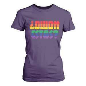 Como Estas T Shirt For Women Funny Spanish LGBT Pride Latinx Retro Queer Inclusive Gift TS10 Purple Print Your Wear