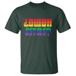 Como Estas T Shirt Funny Spanish LGBT Pride Latinx Retro Queer Inclusive Gift TS10 Dark Forest Green Print Your Wear