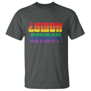 Como Estas T Shirt Funny Spanish LGBT Pride Latinx Retro Queer Inclusive Gift TS10 Dark Heather Print Your Wear