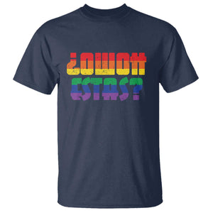 Como Estas T Shirt Funny Spanish LGBT Pride Latinx Retro Queer Inclusive Gift TS10 Navy Print Your Wear