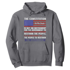 Constitution Liberty American Patriotic Hoodie We The People US Flag TS02 Charcoal Print Your Wear