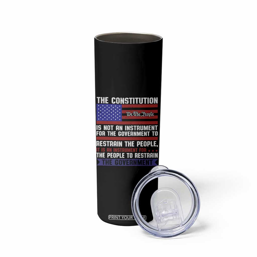 Constitution Liberty American Patriotic Skinny Tumbler We The People US Flag TS02 Print Your Wear