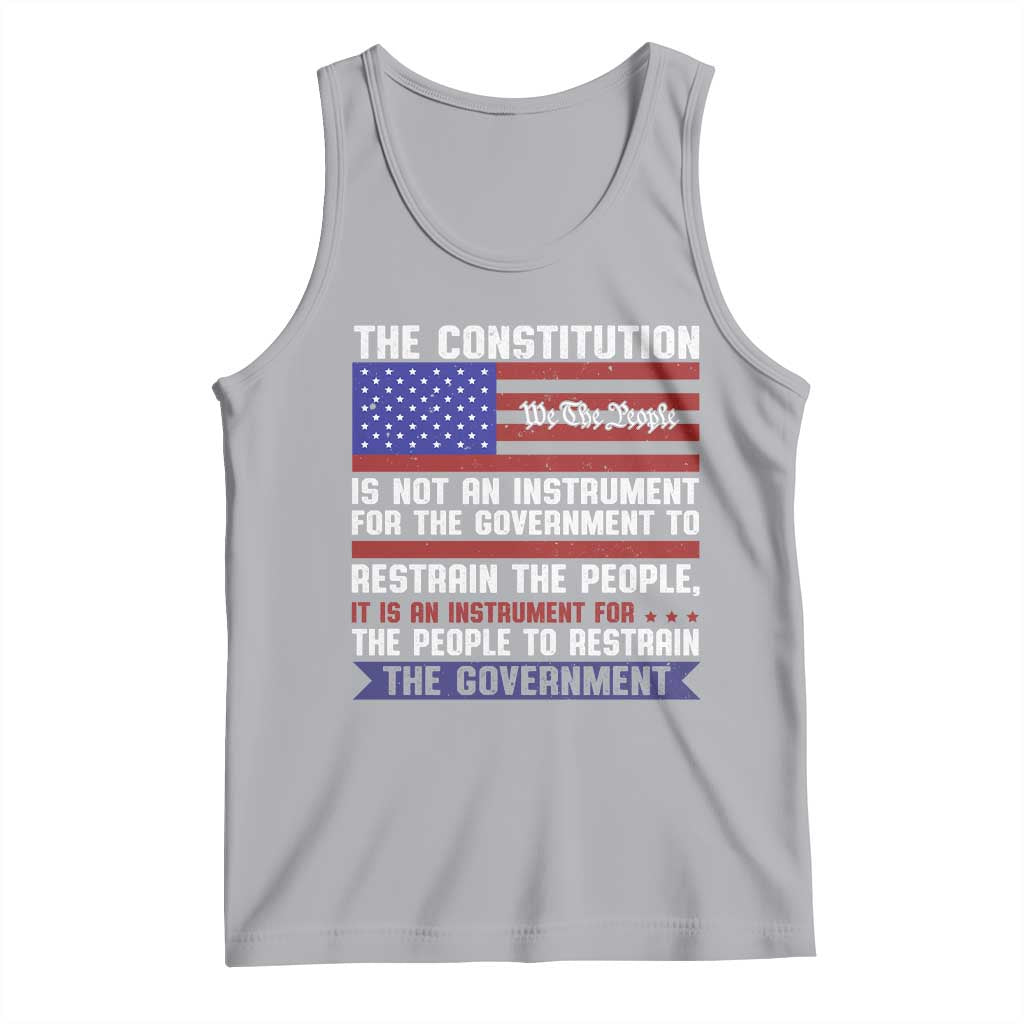 Constitution Liberty American Patriotic Tank Top We The People US Flag TS02 Athletic Heather Print Your Wear