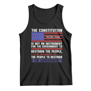Constitution Liberty American Patriotic Tank Top We The People US Flag TS02 Black Print Your Wear
