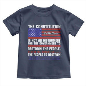 Constitution Liberty American Patriotic Toddler T Shirt We The People US Flag TS02 Navy Print Your Wear