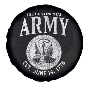 Continental Army America Independence Revolutionary War Seal Spare Tire Cover TS11 Print Your Wear