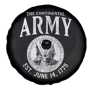 Continental Army America Independence Revolutionary War Seal Spare Tire Cover TS11 Print Your Wear