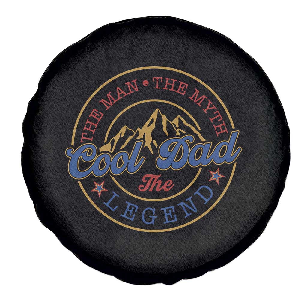 Cool Dad The Man The Myth The Legend Spare Tire Cover Fathers Day Beer Lover TS11 Print Your Wear