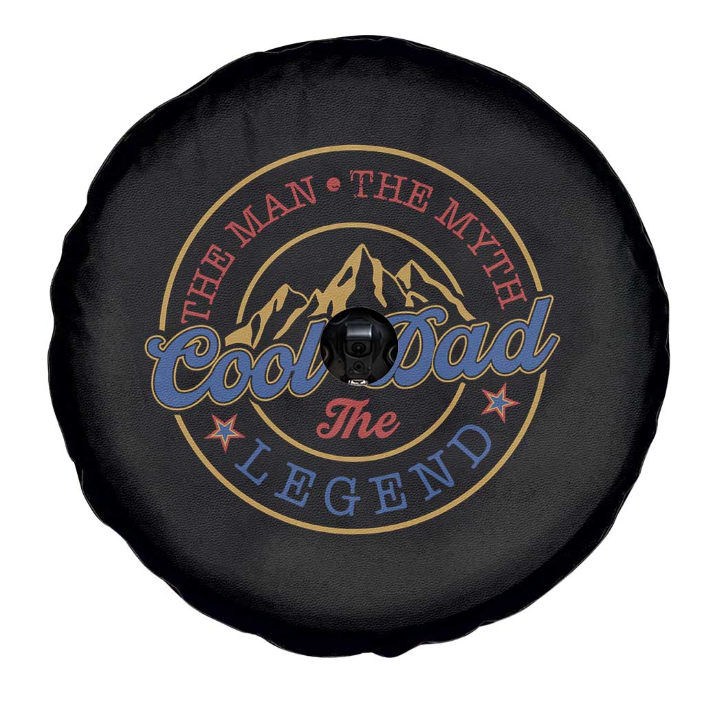 Cool Dad The Man The Myth The Legend Spare Tire Cover Fathers Day Beer Lover TS11 Print Your Wear