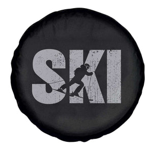 Cool Distressed Skiing Spare Tire Cover for Skiers TS10 Print Your Wear