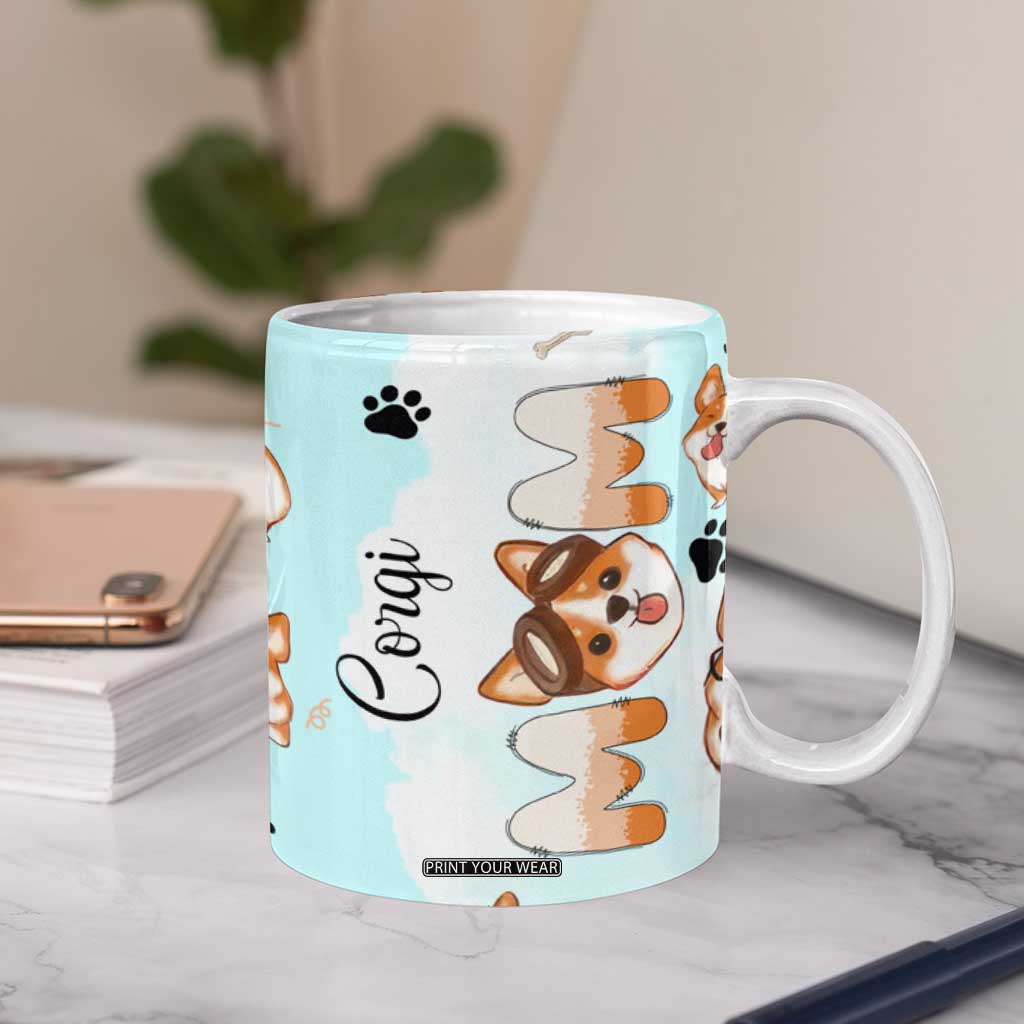 Corgi Dog Mom Coffee Mug Funny Dog Lover Mothers Day Gifts TB10 Print Your Wear