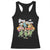 Cottagecore Dancing Frogs Racerback Tank Top Say Gay Rainbow LGBT Pride Month TS02 Black Print Your Wear