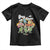 Cottagecore Dancing Frogs Toddler T Shirt Say Gay Rainbow LGBT Pride Month TS02 Black Print Your Wear