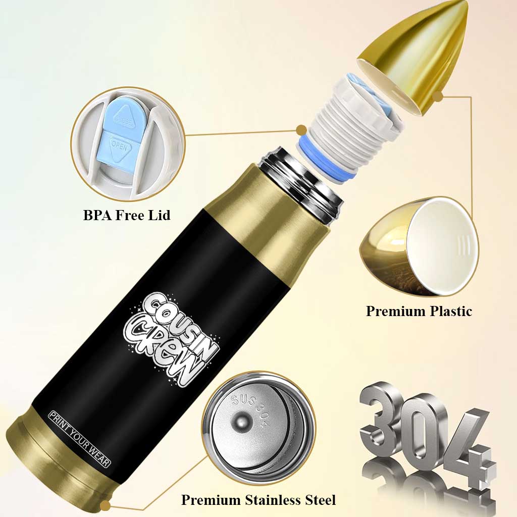 Cousin Crew Bullet Tumbler Cute Matching Cousins Summer Beach Vacation TS10 Print Your Wear