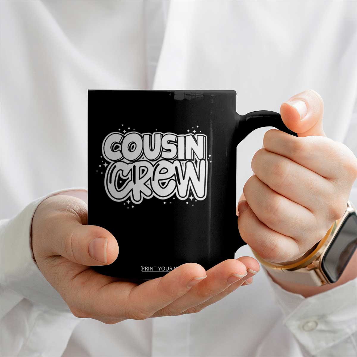 Cousin Crew Coffee Mug Cute Matching Cousins Summer Beach Vacation TS10 Print Your Wear