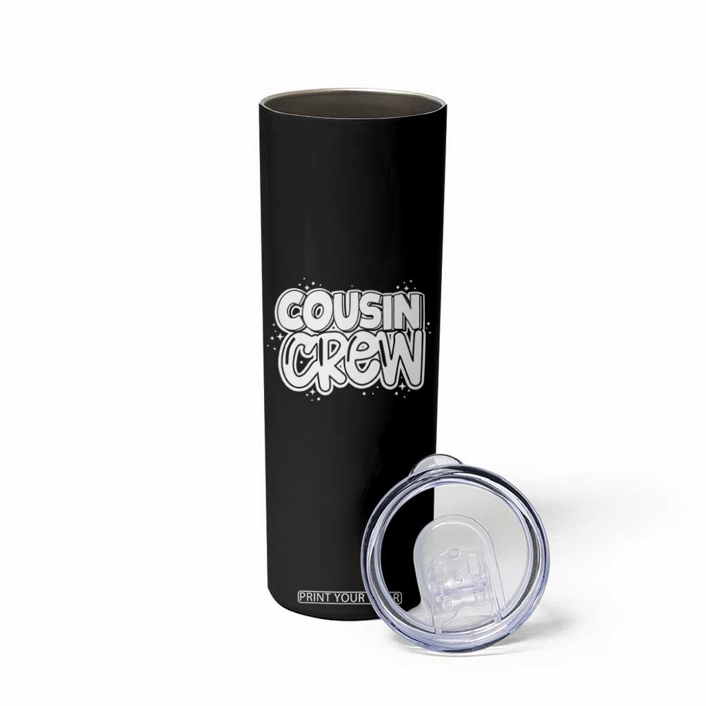 Cousin Crew Skinny Tumbler Cute Matching Cousins Summer Beach Vacation TS10 Print Your Wear