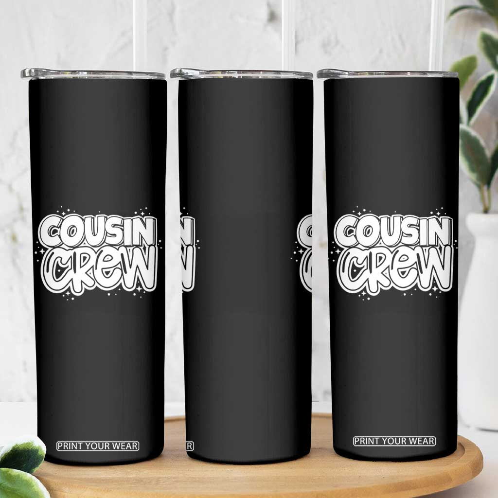 Cousin Crew Skinny Tumbler Cute Matching Cousins Summer Beach Vacation TS10 Print Your Wear