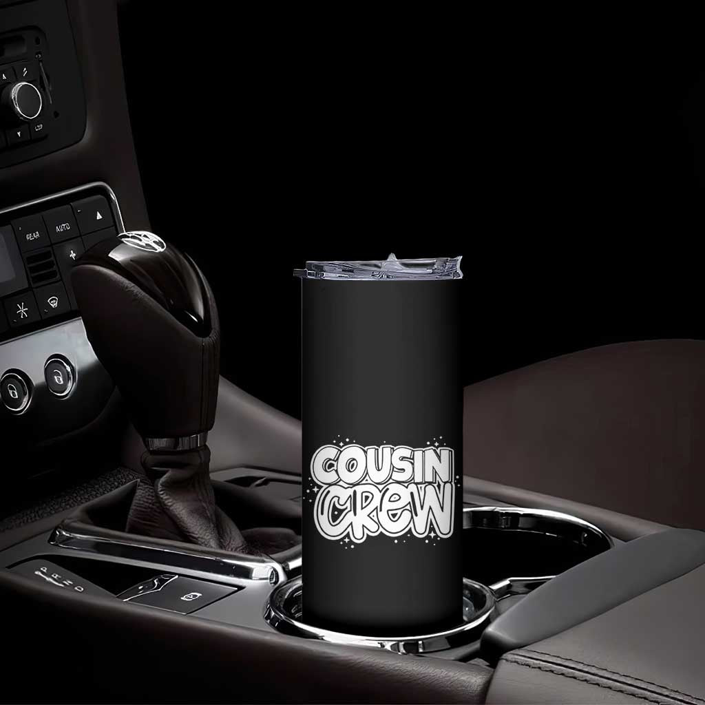 Cousin Crew Skinny Tumbler Cute Matching Cousins Summer Beach Vacation TS10 Print Your Wear