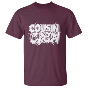 Cousin Crew T Shirt Cute Matching Cousins Summer Beach Vacation TS10 Maroon Print Your Wear