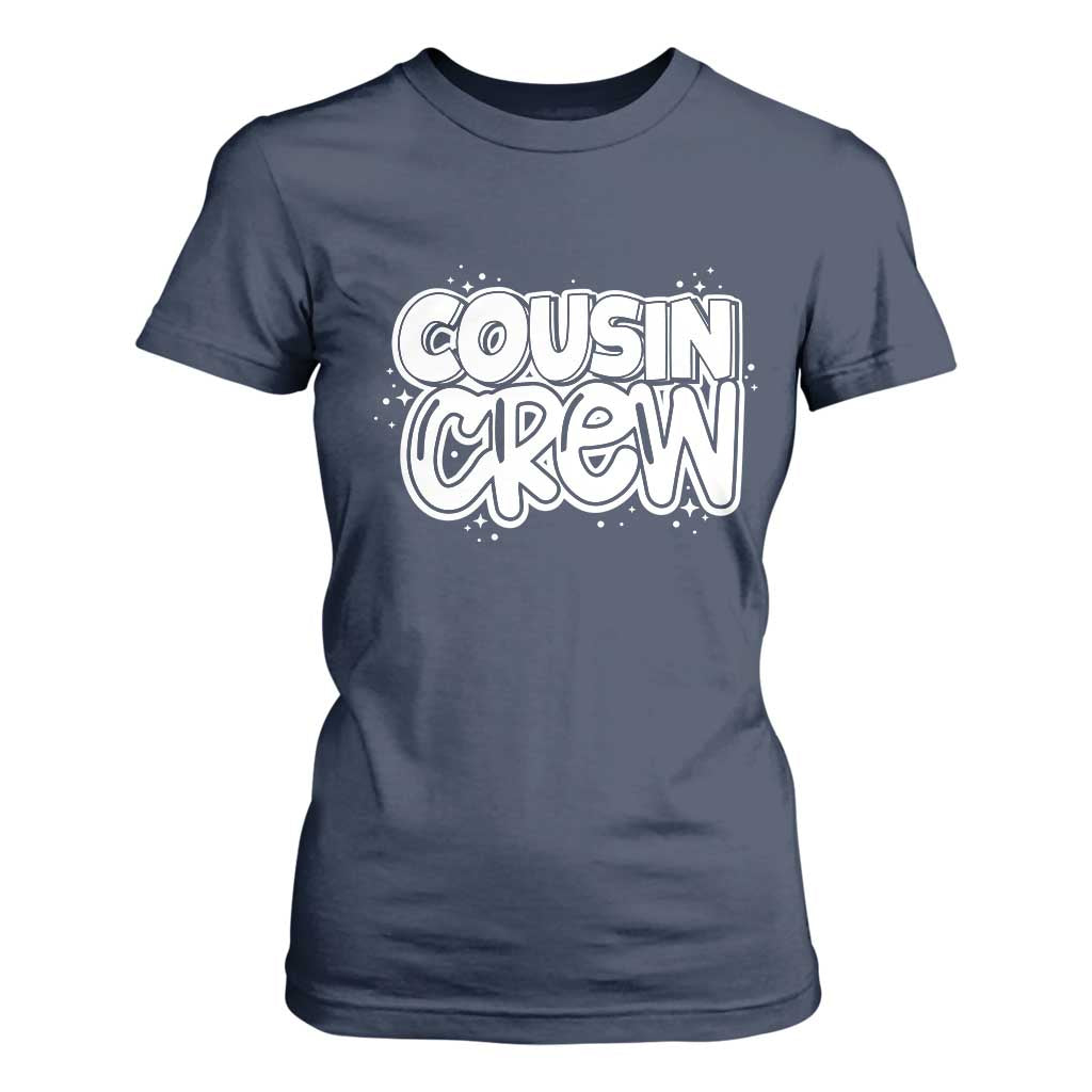 Cousin Crew T Shirt For Women Cute Matching Cousins Summer Beach Vacation TS10 Navy Print Your Wear