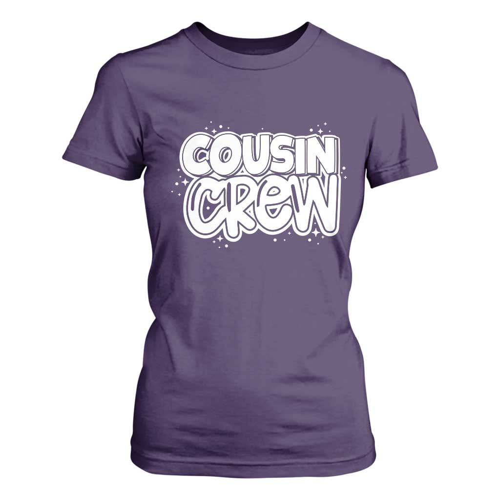 Cousin Crew T Shirt For Women Cute Matching Cousins Summer Beach Vacation TS10 Purple Print Your Wear