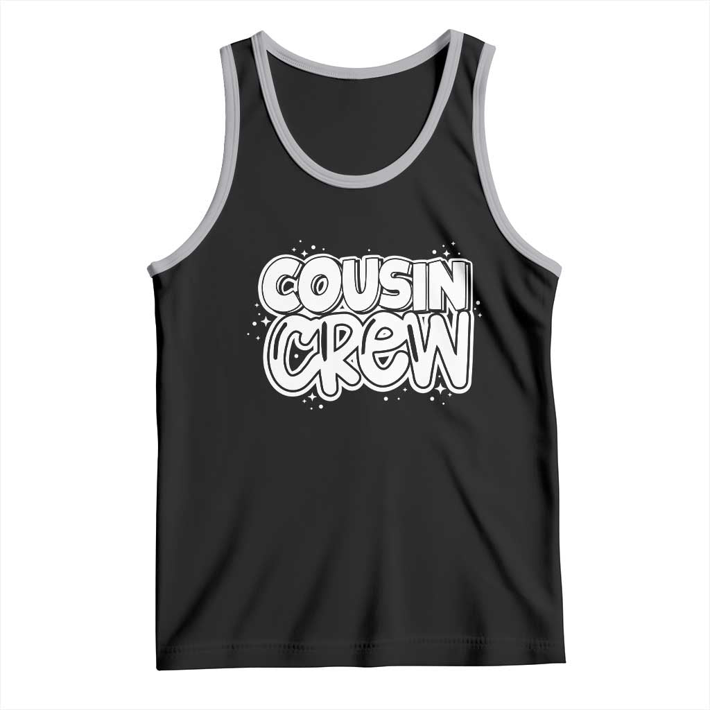 Cousin Crew Tank Top Cute Matching Cousins Summer Beach Vacation TS10 Black Athletic Heather Print Your Wear
