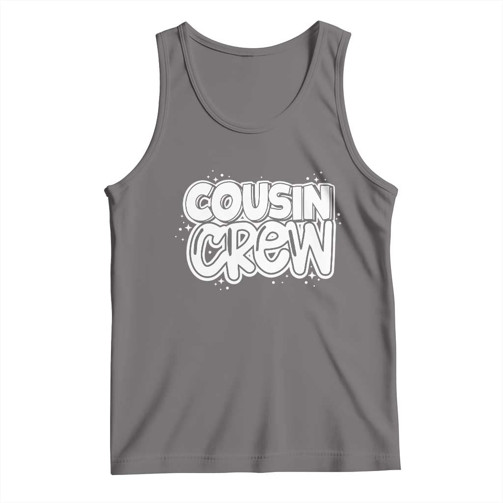 Cousin Crew Tank Top Cute Matching Cousins Summer Beach Vacation TS10 Deep Heather Print Your Wear