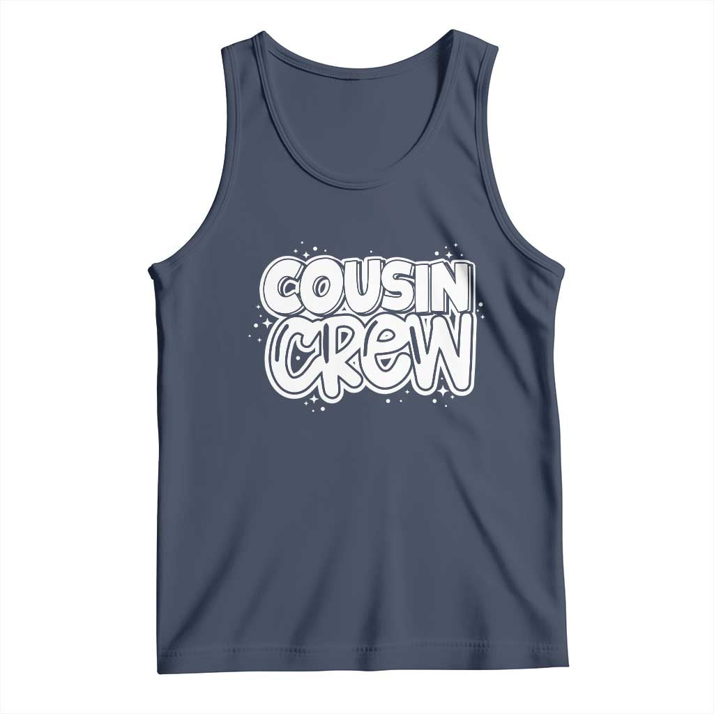 Cousin Crew Tank Top Cute Matching Cousins Summer Beach Vacation TS10 Navy Print Your Wear