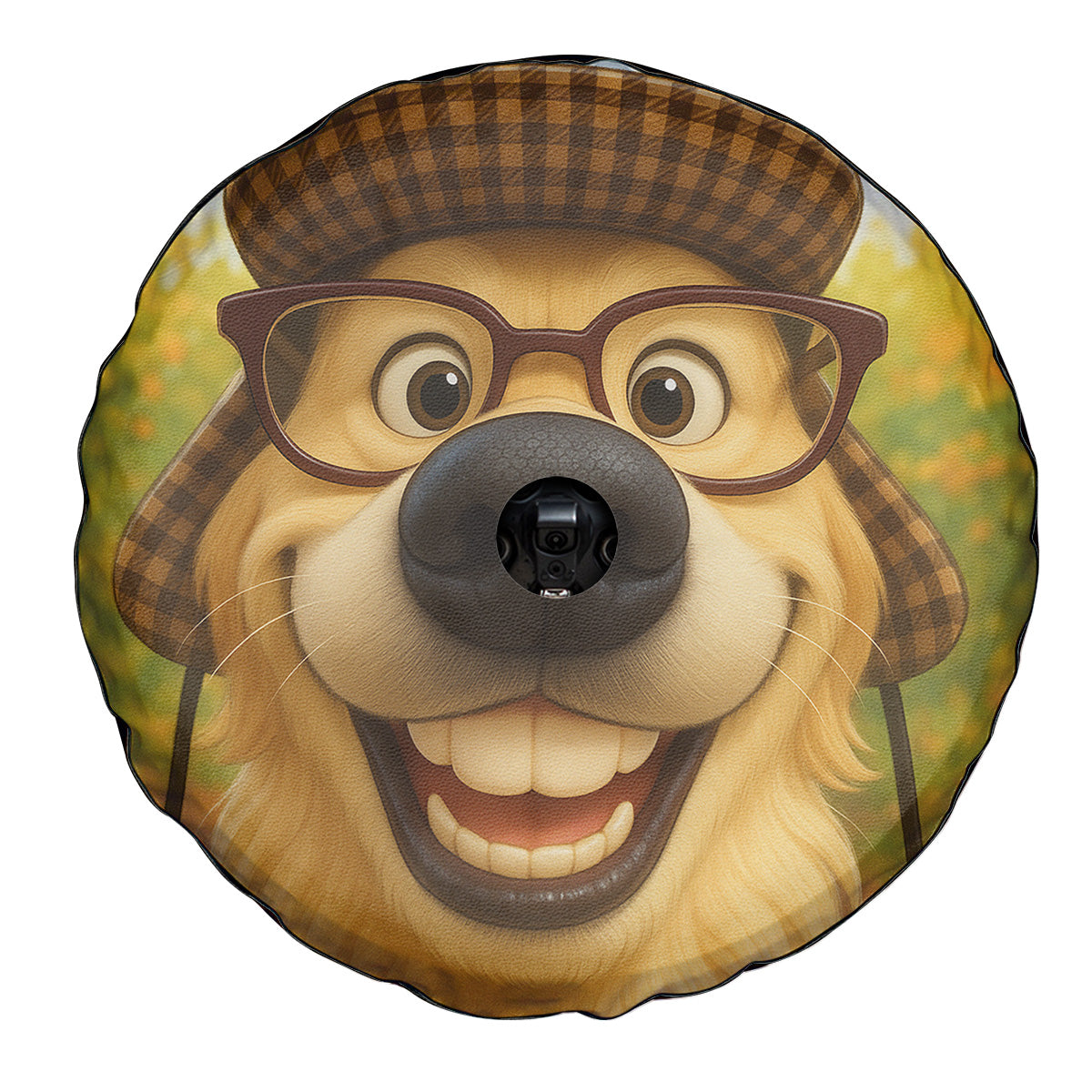 Custom JP Tire Cover – Upload Photo On Spare Tire Cover – Personalized Cartoon Art Style CTM02 36 inches 4 inches Custom - Printyourwear