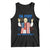 Da Pope Funny 4th of July Tank Top Red White and Holy Patriotic Catholic TS02 Black Print Your Wear