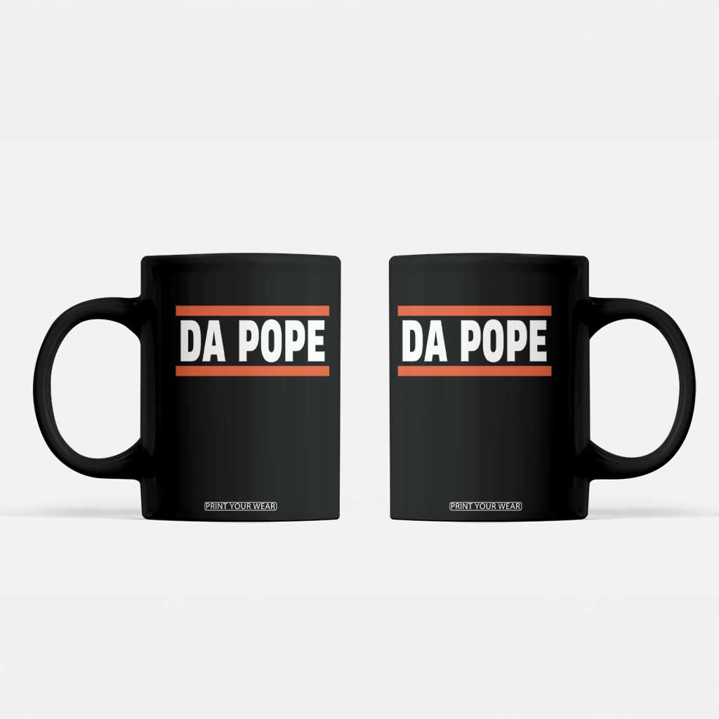 Da Pope Leo XIV Coffee Mug Cardinal Robert Francis Prevost 267th Pope TS02 Black Print Your Wear